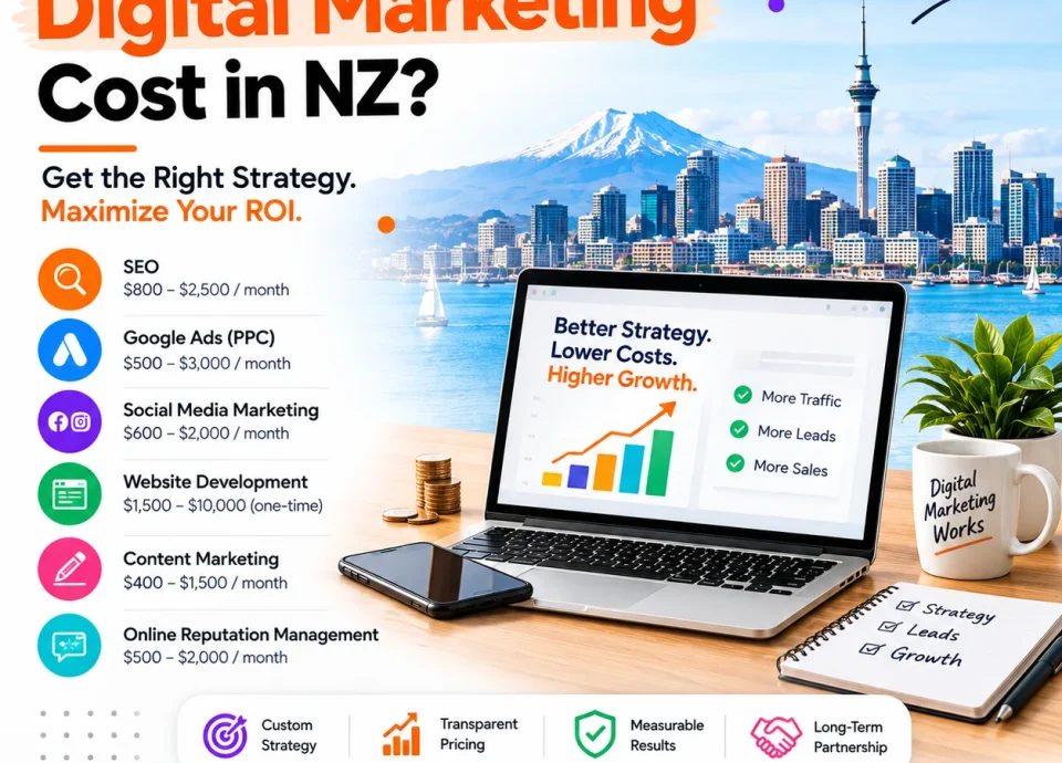 digital marketing cost NZ